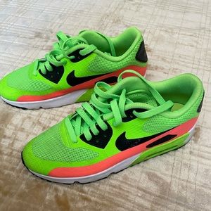 Neon green Nike Air Max
